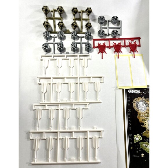 HBO Game of Thrones: 3D Map Westeros Puzzle 1350+ Pieces Open Box Complete - Picture 4 of 15